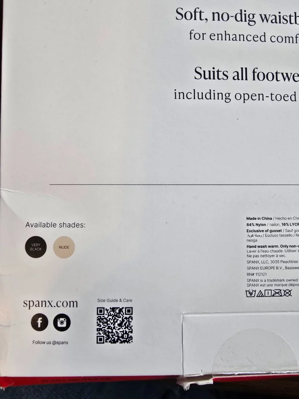 SPANX Mid-Thigh Shaping Footless Sheers Nude Size F Original Pantyhose New